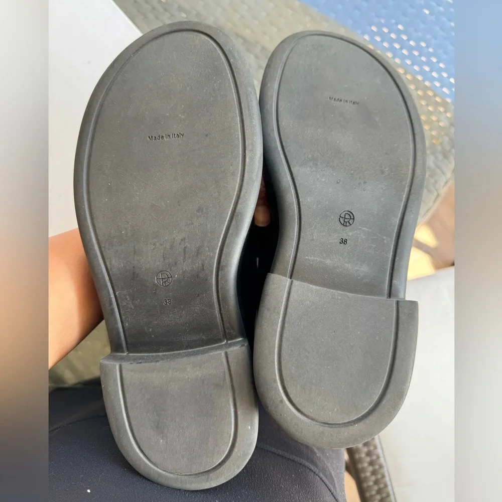 The Row Black Ankle Boots - Picture 4 of 5